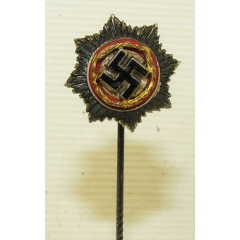 Saksan risti kullassa Deutsches Kreuz kullassa, Deschler miniatyyrillä. Espenlaub militaria